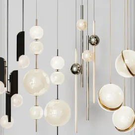 Four pendant lights amazing set